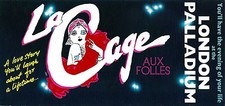 Jerry Herman "LA CAGE AUX FOLLES" George Hearn / Denis Quilley 1986 London Flyer comprar usado Jerry Herman "LA CAGE AUX FOLLES" George Hearn / Denis Quilley 1986 London Flyer comprar usado  Enviando para Brazil
