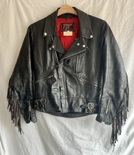 Vintage black leather for sale  DURHAM