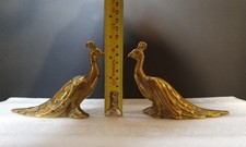 Vintage brass peacock for sale  BRISTOL