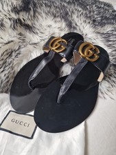 Black gucci slide for sale  SOUTHEND-ON-SEA