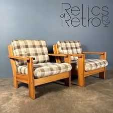 Pine armchair mid for sale  CAMBRIDGE