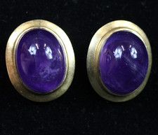 9ct gold amethyst for sale  LEEDS