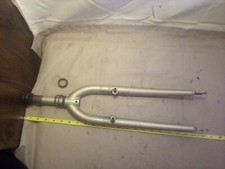 Usado, Garfos de bicicleta rígidos de aço 22" tubo de direção 1" com rosca  comprar usado  Enviando para Brazil