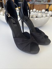 Topshop black shoes for sale  THIRSK