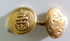 Bouton manchette ancre d'occasion  Trévières