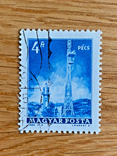Francobollo postale ungheria usato  Vasto