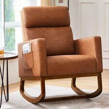 Rocking chair leather for sale  Ashford