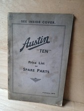 Austin ten price for sale Austin ten price for sale  CHELMSFORD