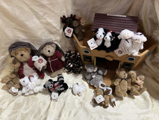 Boyds Bear Noah’s Wooden Ark com animais de pelúcia Mr & Mrs. Noah animais de pelúcia HTF comprar usado  Enviando para Brazil