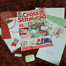 Christmas cross stitch for sale  COLCHESTER