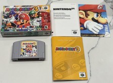 Mario Party 3 (Nintendo N64, 2001) Autêntico Completo CIB Manual TESTADO comprar usado Mario Party 3 (Nintendo N64, 2001) Autêntico Completo CIB Manual TESTADO comprar usado  Enviando para Brazil