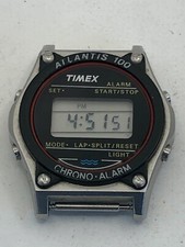 Usado, Vintage TIMEX ATLANTIS 100 Relógio Feminino Chrono Alarme BATERIA NOVA comprar usado  Enviando para Brazil