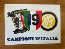 Inter adesivo campioni usato  Napoli
