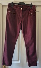 berry coloured trousers for sale  NEWCASTLE