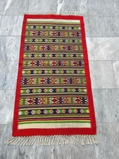 Vintage handmade flatweave for sale  LIVERPOOL