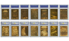 Cartões de ouro originais genuínos 23KT Star Wars 1996 - Estado perfeito 10 - CONJUNTO DE 7 comprar usado  Enviando para Brazil