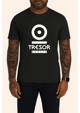 Camiseta Tresor Berlin – Camiseta Techno Underground Club Rave Music comprar usado  Enviando para Brazil