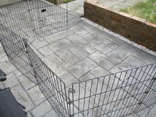 Metal rabbit run for sale  ABINGDON