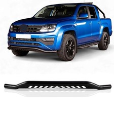 City Bar para VW Amarok 2010-17 preto fosco spoiler protetor de para-choque barra de empurrão comprar usado  Enviando para Brazil