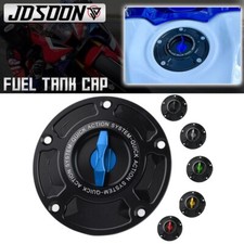 Tampa de combustível tanque de gasolina enchimento sem chave para HondaCBR1000RR/ABS CBR1100XX CBR600R, usado comprar usado  Enviando para Brazil