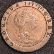 Twopence 1797 george for sale  SIDMOUTH