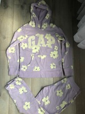 Moletom e calça de moletom Gap infantil menina tamanho grande (10) lavanda em excelente estado usado comprar usado  Enviando para Brazil