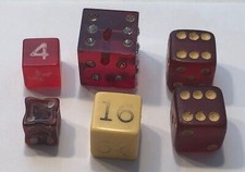 Vintage bakelite dice for sale  Marriottsville