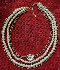 Pearl chain necklace for sale  Washington