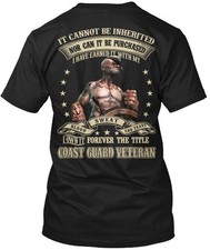 Camiseta veterana da Guarda Costeira feita nos EUA tamanho P a 5XL comprar usado  Enviando para Brazil