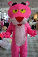 Fantasia de mascote de pantera rosa cosplay festa de Halloween desenhos animados vestido desfile roupas, usado comprar usado  Enviando para Brazil