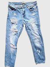 Pantalon jeans decontracte d'occasion  Flers