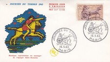 1963 fdc journee d'occasion  Mortagne-du-Nord