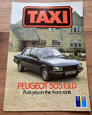 Peugeot 505 taxi for sale  TRURO