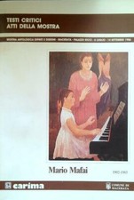 Mario mafai 1902 usato  Italia