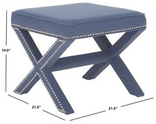 Safavieh palmer ottoman for sale  Whitestown