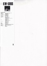 Service schema kenwood gebraucht kaufen Service schema kenwood gebraucht kaufen  Sulzbach-Rosenberg