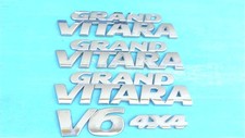 1999-2005 Compatível com Suzuki Grand Vitara V6 4x4 Logotipo Emblema Letras Emblema Lateral Traseiro comprar usado  Enviando para Brazil