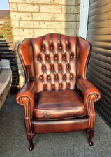 Queen anne chesterfield for sale  BUXTON