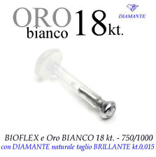 Piercing bioflex labret usato  Varese