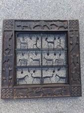 Dogon tribal forjado à mão corda torção ferro janela painel grade com figuras comprar usado Dogon tribal forjado à mão corda torção ferro janela painel grade com figuras comprar usado  Enviando para Brazil