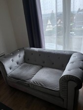 Canape places velour d'occasion  Beauvais