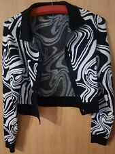 Strickjacke bolero zebra gebraucht kaufen  Gotha