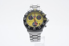 Usado, [QUASE PERFEITO] TAG Heuer Formula 1 cronógrafo CA1213 mostrador amarelo relógio masculino JAPÃO comprar usado  Enviando para Brazil