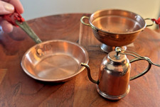 Miniature copper cookware for sale  Beaver Falls