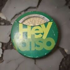 Vintage HEY FATSO Balança de Banheiro Conselheiro Anos 70 Verde Groovy LBS Retrô Raro comprar usado  Enviando para Brazil