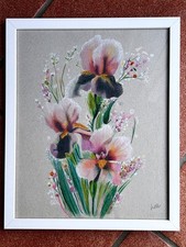 Quadro floreale dipinto usato Quadro floreale dipinto usato  Genova