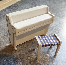 vintage 16 skala - LUNDBY - Manor Upright fortepian i stołek, używany na sprzedaż vintage 16 skala - LUNDBY - Manor Upright fortepian i stołek, używany na sprzedaż  Wysyłka do Poland