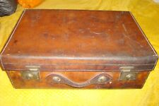 MALA DE COURO ANTIGA VINTAGE POR "IRVING BROTHERS MAKERS GLASGOW" comprar usado  Enviando para Brazil