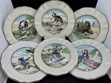 Belle série assiettes d'occasion  Barbezieux-Saint-Hilaire