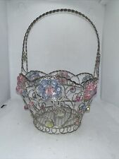 Beaded basket decorative for sale  Columbus